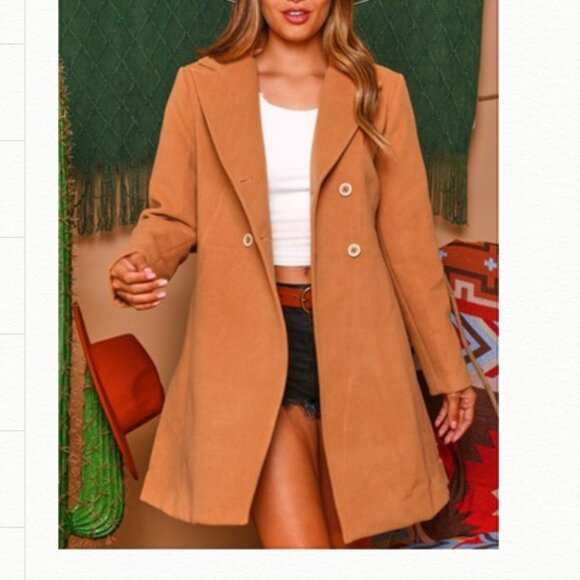 Fantastic Fawn Jackets & Blazers - Double Breasted Coat - Fantastic Fawn - Size Large